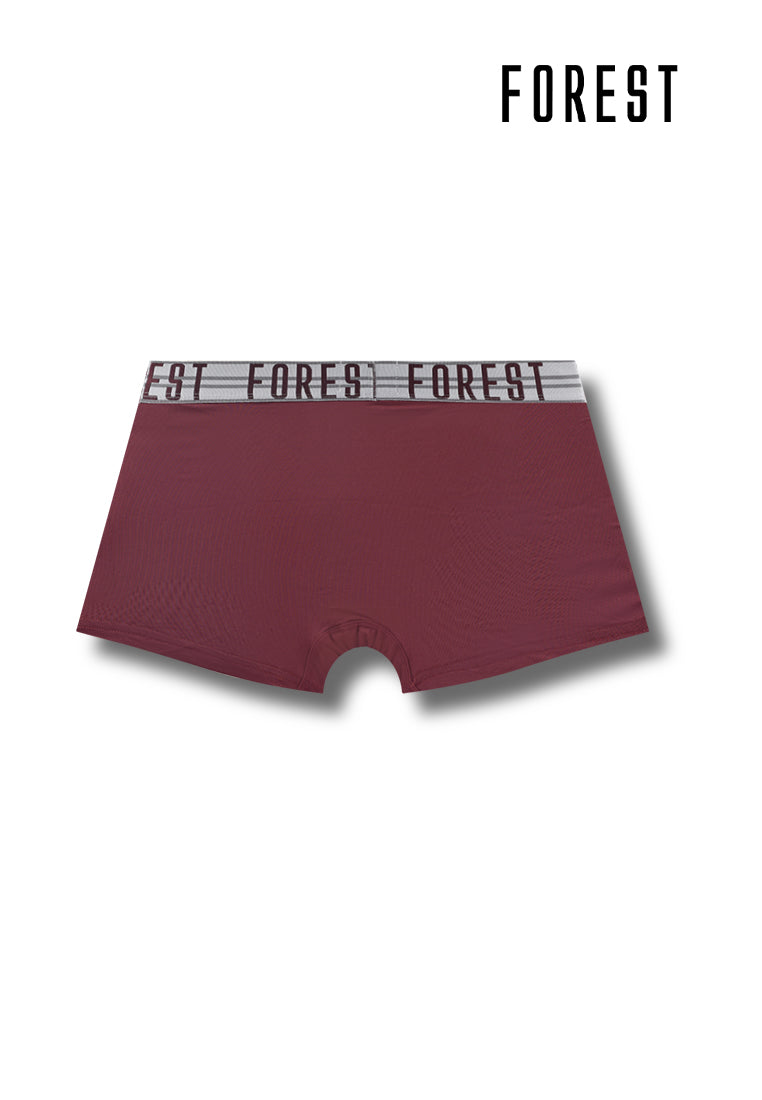 (3 Pcs) Forest Mens Microfibre Spandex Shorty Brief Underwear Assorted Colours - FUD0140S