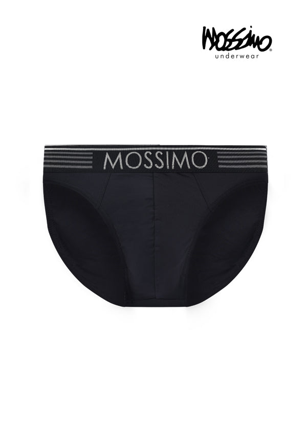 (3 Pcs) Mossimo Mens Microfibre Spandex Mini Brief Underwear Assorted Colours - MUD0063M