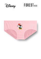 (3 Pcs) Forest X Disney Girls Microfiber Spandex Mini Brief Underwear Assorted Colours - WLJ0090M