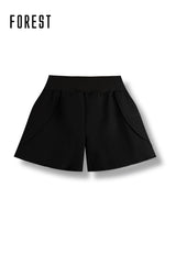 (1Pc) Forest Ladies Nylon Spandex Double Layers Sport Short Bottom Selected Colours- FPD0008S