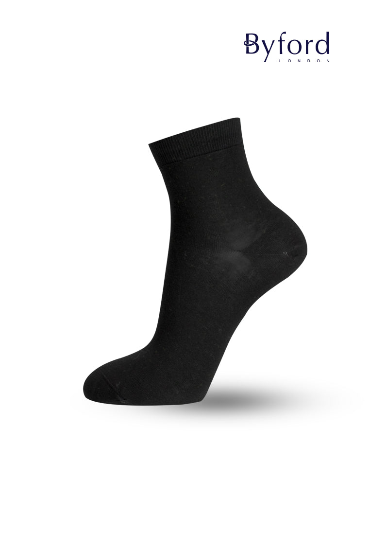 (1 Pc) Byford Mercerized Cotton 1/4 Length Business Socks - BSA171M