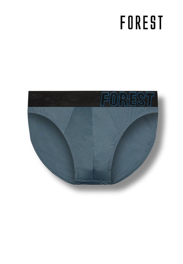 (5 Pcs) Forest Mens Microfibre Spandex Mini Brief Underwear Assorted Colours - FUD0144M