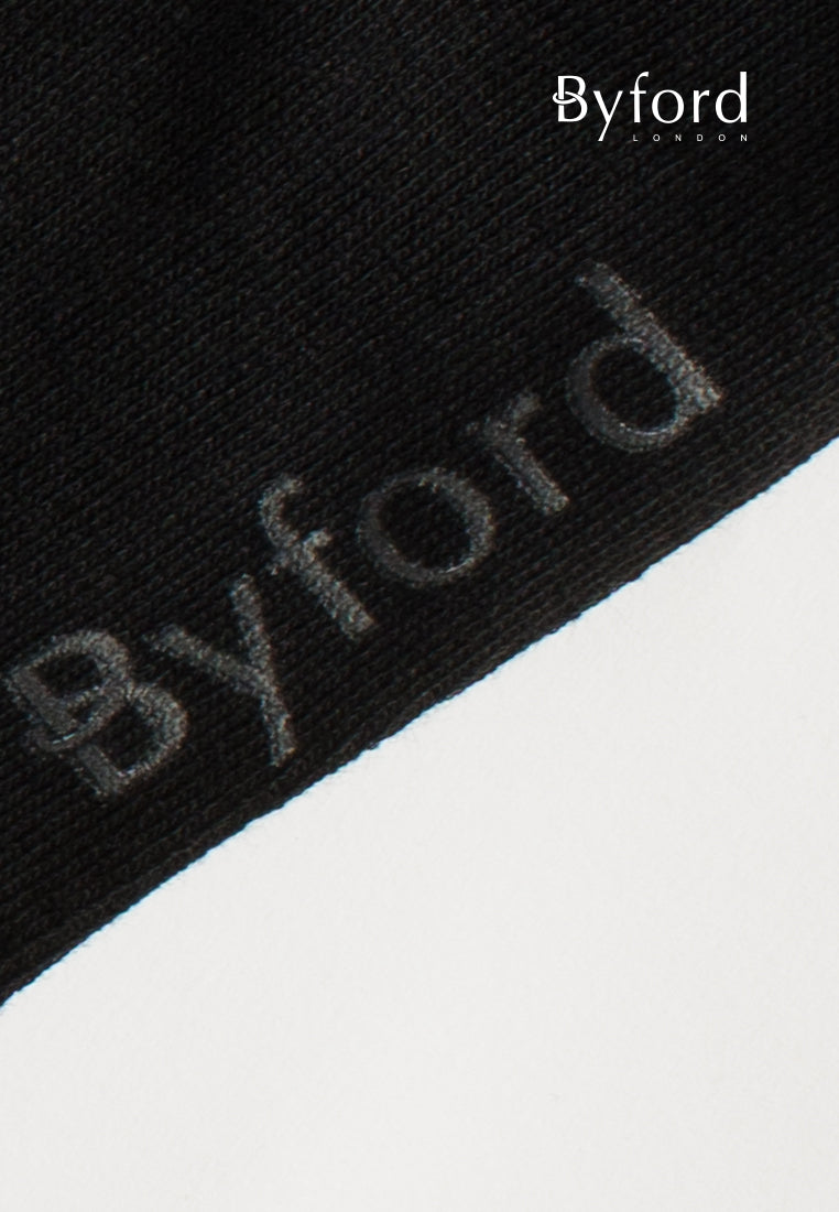 (1 Pc) Byford Micro Modal Full Length Double Cylinder Casual Socks - BSD183MD