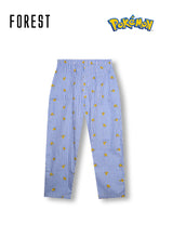 (1 Pc) Pokémon Mens Woven Cotton Long Bottom Pyjamas - PPD1009L