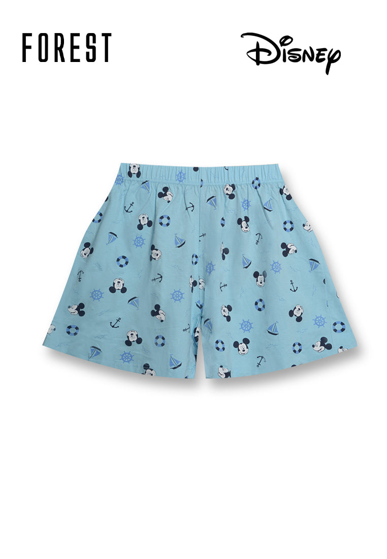 ( 1 Pc) Forest x Disney Ladies 100% Cotton Short Pants Pyjamas - WPD0017