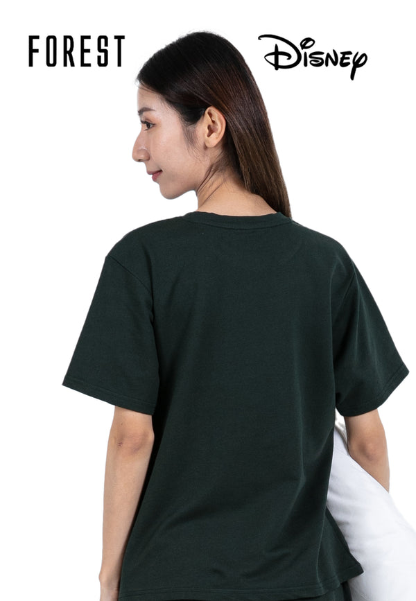 (1 Pc) Forest X Disney Ladies 100% Cotton Baby Terry Lounge Tee Pyjamas-WPL0078R/WPL0083R/WPL0116R/WPL0128R/WPL0130R