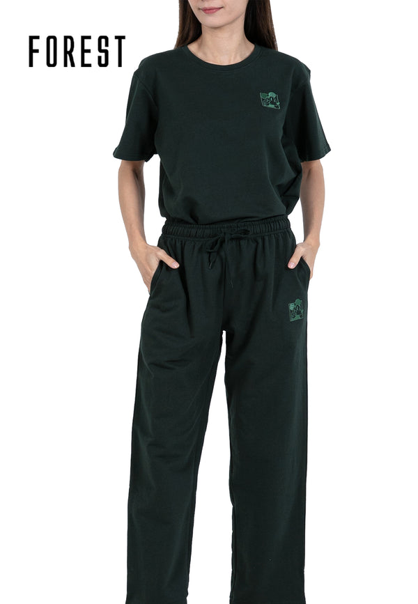 (1 Pc) Forest X Disney Ladies 100% Cotton Baby Terry Long Pants Pyjamas-WPL0077L / WPL0082L / WPL0115L /WPL0131L