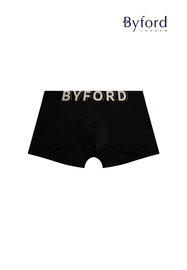 (3 Pcs) Byford Mens Microfiber Spandex Shorty Brief Underwear Assorted Colours - BUD5245S
