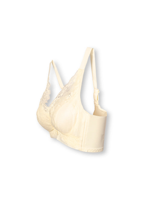 (1Pc) Forest Ladies Nylon Spandex Lace Bra Selected Colours- FBD0075L