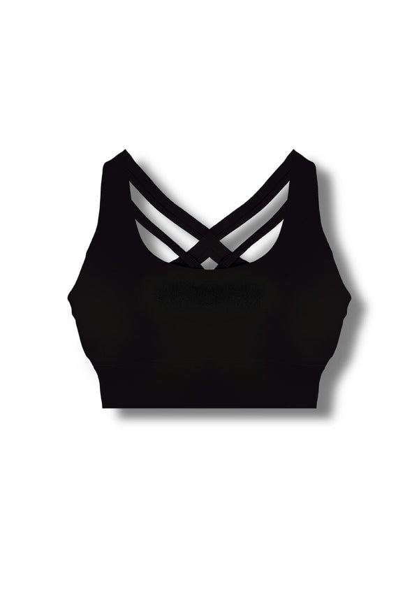 (1Pc) Forest Ladies Nylon Spandex Sport Bra Selected Colours- FBD0078S