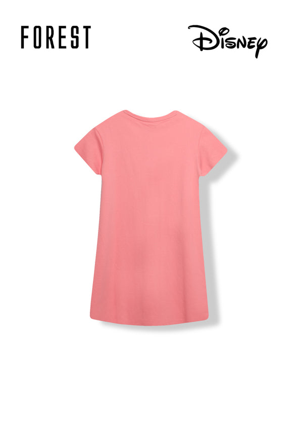 (1 Pc) Forest X Disney Ladies 100% Cotton Baby Terry Sleep Dress Pyjamas-WPL0081D/WPL0086D/WPL0119D/WPL0127D/WPL0129D