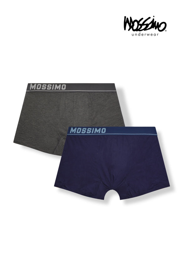 ( 2 Pieces ) Mossimo Micro Modal Spandex Shorty Briefs Assorted Colours - MUD0071S