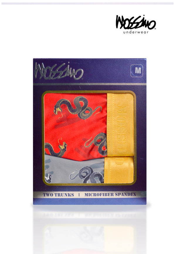 (2 Pcs) Mossimo Mens Microfiber Spandex Shorty Brief Underwear Assorted Colours - MUD0075S