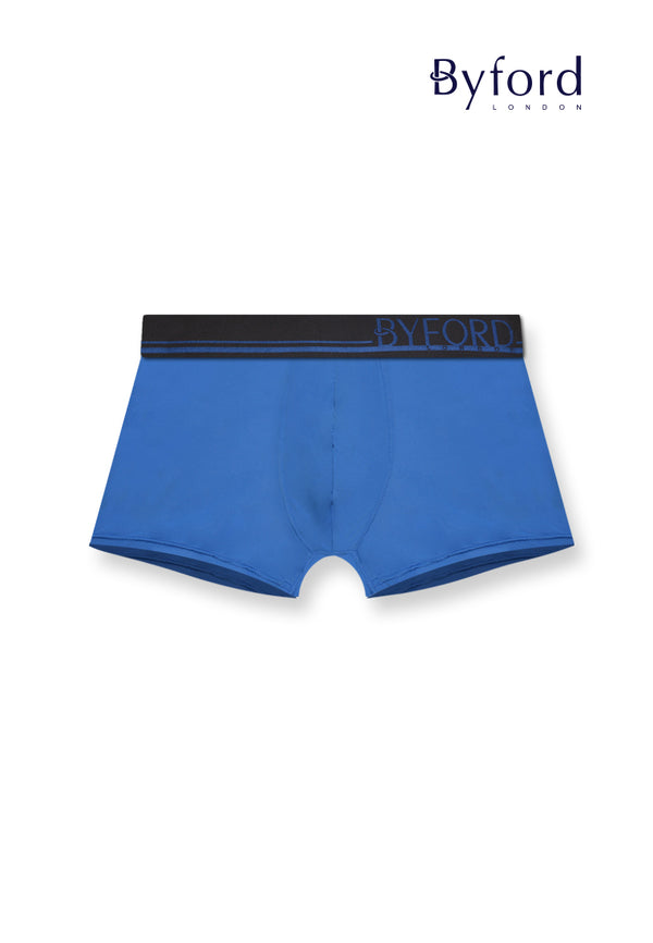 (2 Pcs) Byford Mens Microfiber Spandex Shorty Brief Underwear Assorted Colours - BUB719S