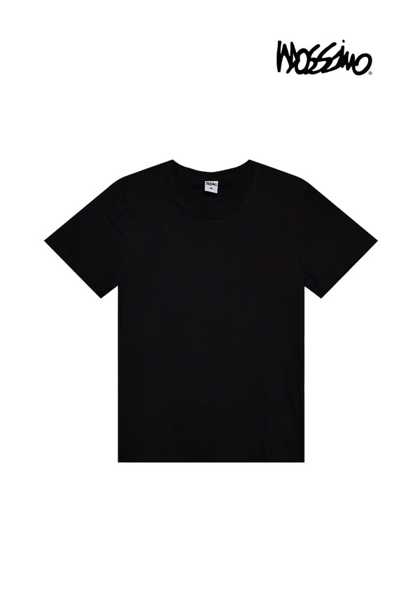 (2 Pcs) Mossimo Men 100% Combed Cotton Round Neck Short Sleeve Assorted Colour-MID0004R