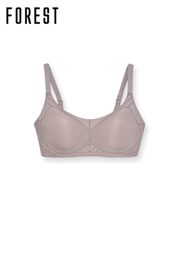 (1Pc) Forest Ladies Nylon Spandex Seamless Bra Selected Colours- FBD0081L