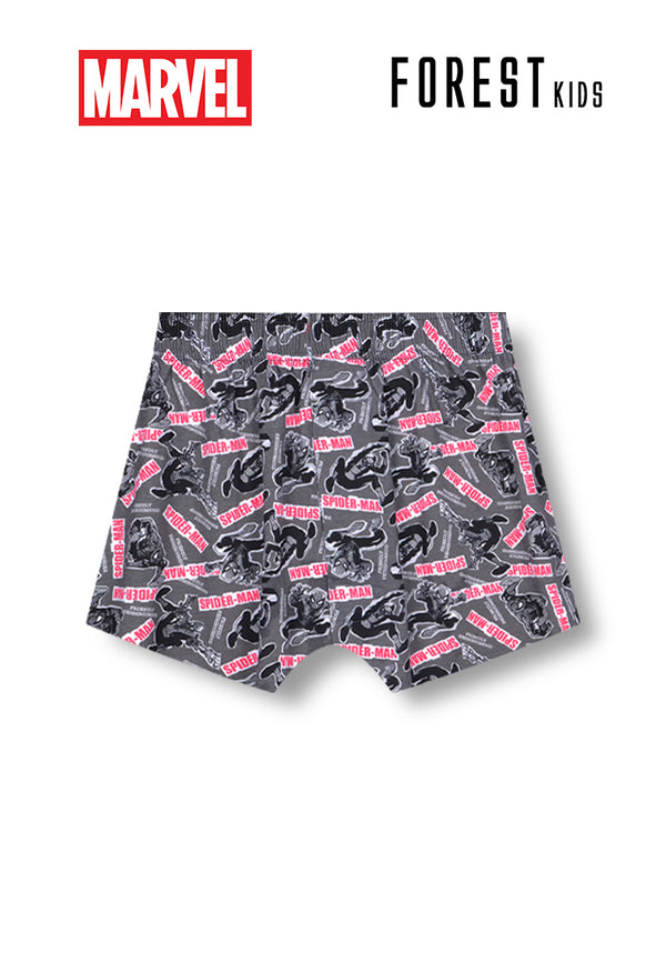 (2 Pcs) Forest X Marvel Kids 100% Cotton Boxer Underwear Assorted Colours - AUJ0014X