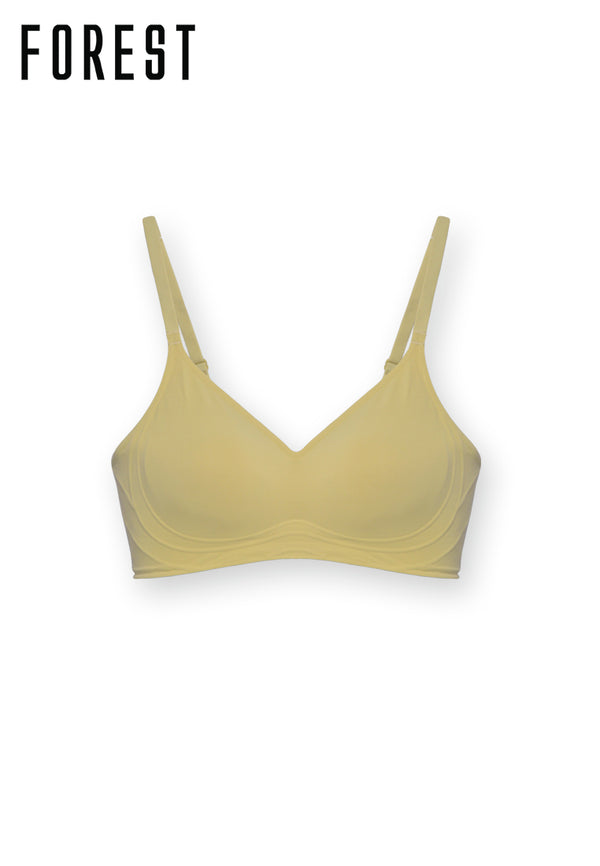 (1Pc) Forest Ladies Nylon Spandex Seamless Bra Selected Colours- FBD0083L