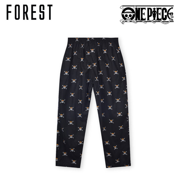 (1 Pc) Forest X One Piece Unisex Woven Cotton Long Pants Pyjamas Selected Colours - NPU0021L
