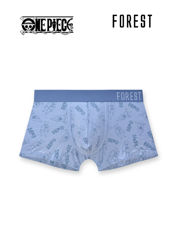 (3 Pcs) Forest X One Piece Mens Micro Modal Spandex Shorty Brief Underwear Assorted Colours - NUD0010SS