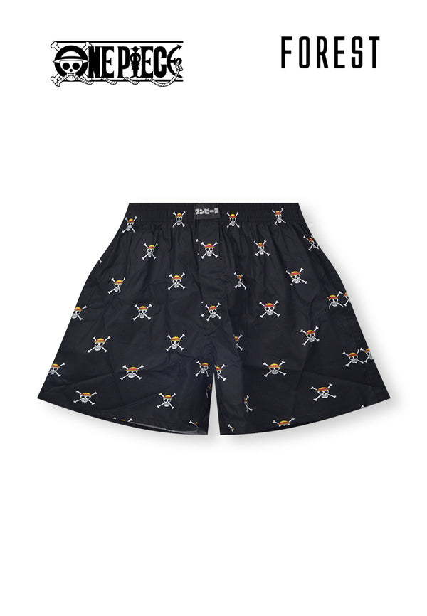 (2 Pcs) Forest X One Piece Mens Woven Cotton Boxer Short Assorted Colours - NPD0018X