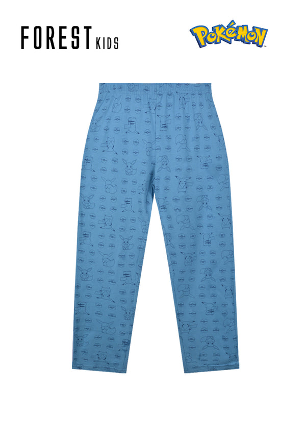 (1 Pc) PokÃ©mon Kids 100% Cotton Long Pants Pyjamas Selected Colours - PPJ1048L