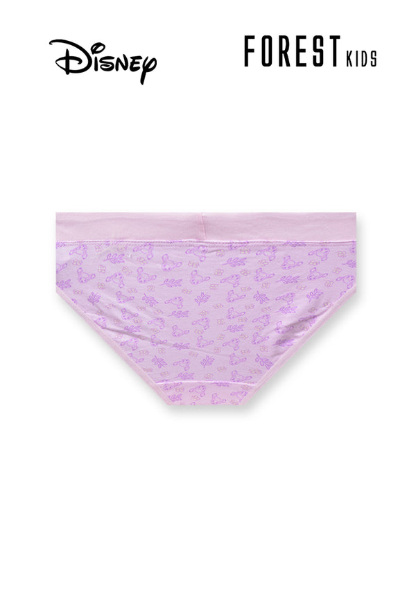 (3 Pcs) Forest X Disney Girls Cotton Spandex Midi Brief Underwear Assorted Colours - WLJ0151D