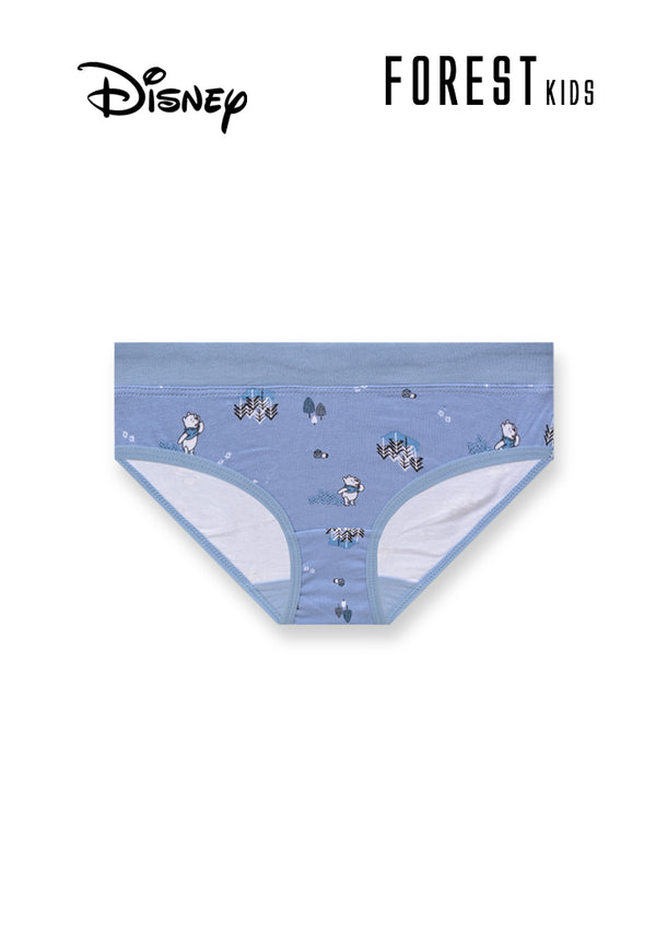 (3 Pcs) Forest X Disney Girls Cotton Spandex Midi Brief Underwear Assorted Colours - WLJ0147D