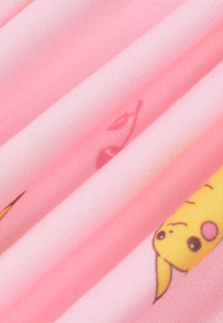 (1 Pc) Pokémon Kids Microfibre Spandex Long Sleeve Long Pants Pyjamas Selected Colours - PPJ1069LL