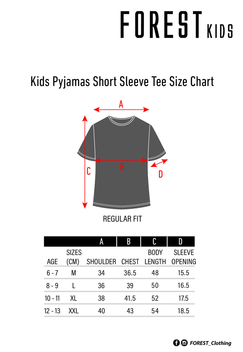 (1 Pc) Pokémon Kids Microfibre Spandex Long Sleeve Long Pants Pyjamas Selected Colours - PPJ1069LL