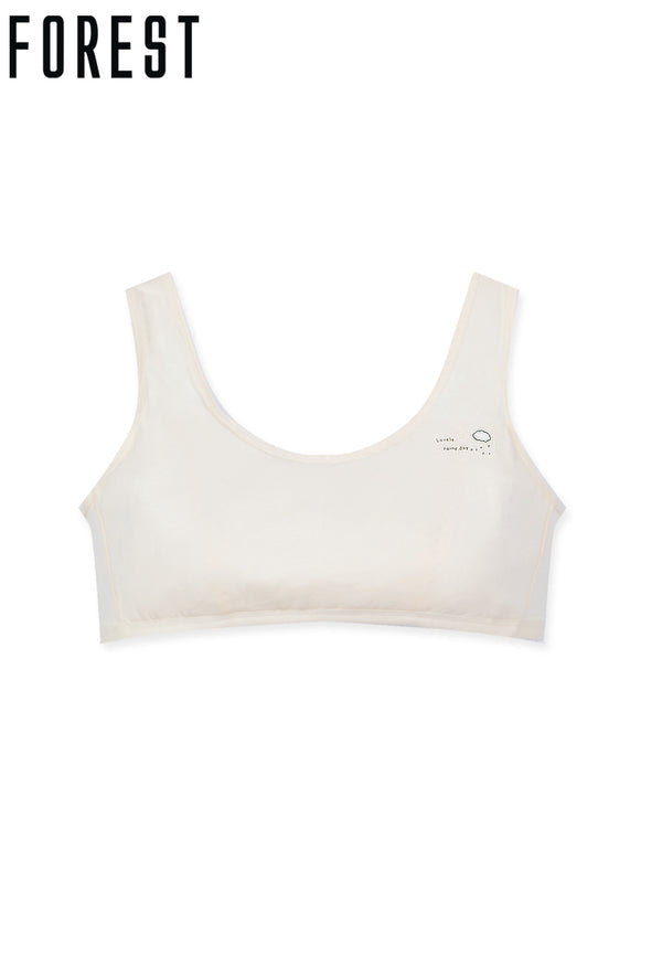 (1Pc) Forest Teenager Cotton Spandex Bra Selected Colours - FBD0088J