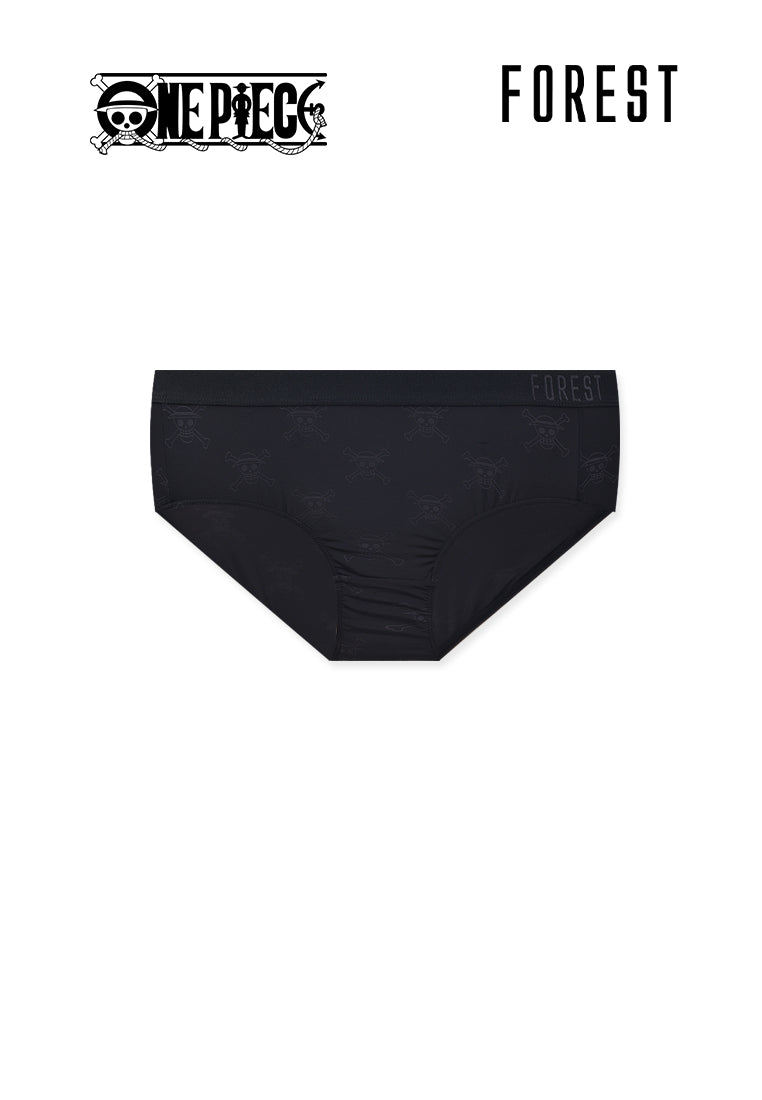 (3 Pcs) Forest X One Piece Ladies Microfiber Spandex Midi Brief Underwear Assorted Colours - NLD0017D