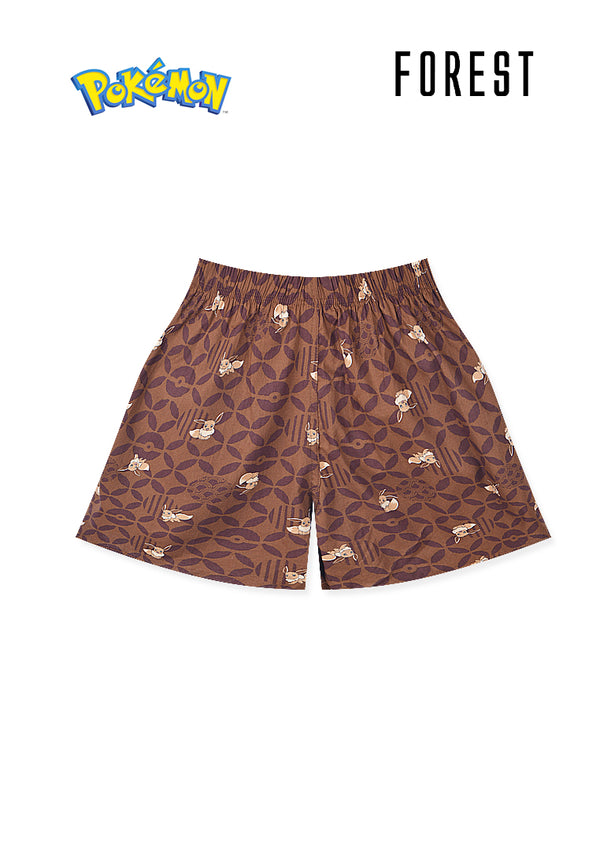 (1 Pc) Pokémon Ladies Woven Cotton Boxer Short Selected Colours - PLD1038X