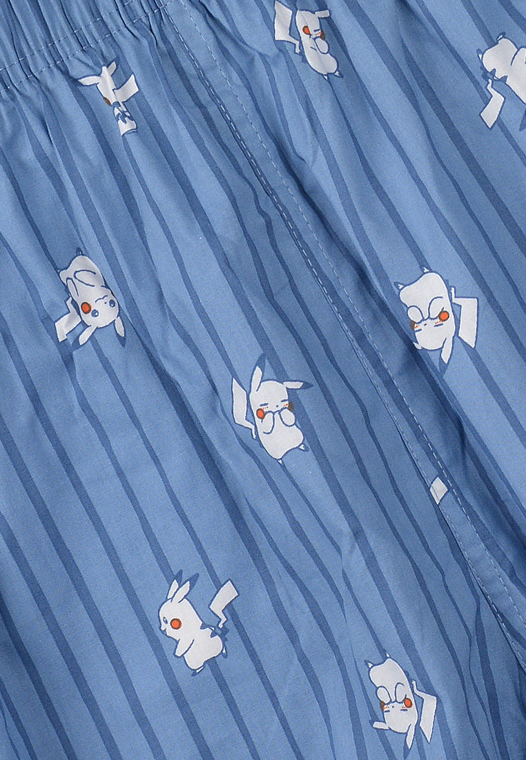 (1 Pc) Pokémon Ladies Woven Cotton Boxer Short Selected Colours - PLD1038X