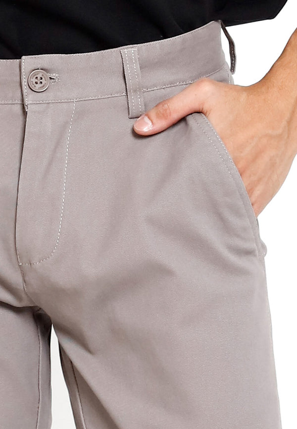 Forest Stretchable Straight Cut Cotton Pants Trousers Men Chinos Pant | Seluar Lelaki - | Seluar Lelaki - 610228