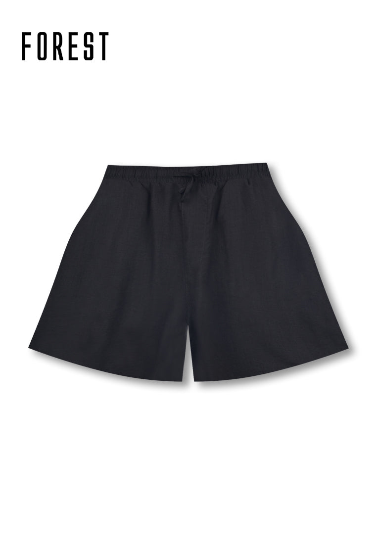 (1 Pc) Forest Unisex Linen Feel Cotton Short Bottom Pyjamas - FPU0022S