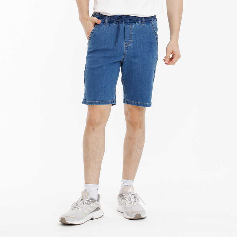 Forest Casual Denim Elastic Shorts Pants | Seluar Pendek Lelaki - 670220
