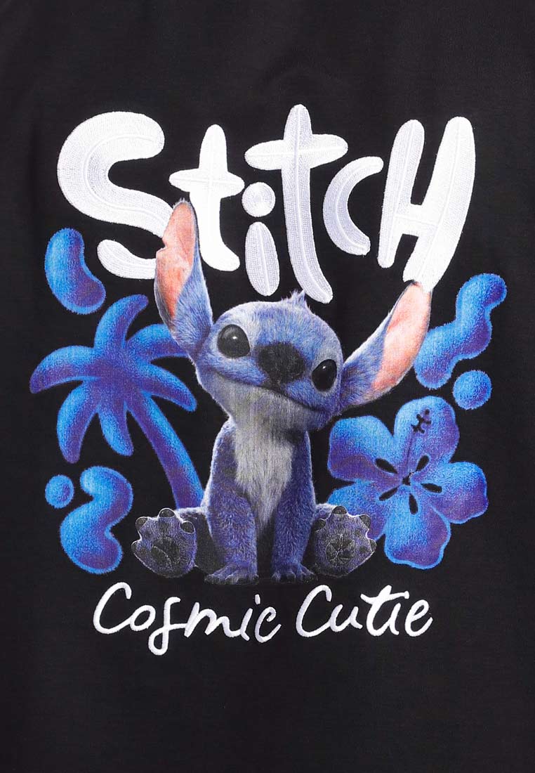 Forest Baju T Shirt Set Keluarga | Forest X Disney Stitch Premium Cotton Family Tee Men/Ladies/Kids - FW20148/FW820148/FWK20148