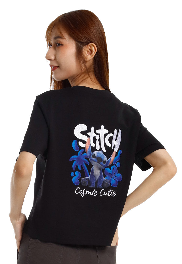 Forest Baju T Shirt Set Keluarga | Forest X Disney Stitch Premium Cotton Family Tee Men/Ladies/Kids - FW20148/FW820148/FWK20148