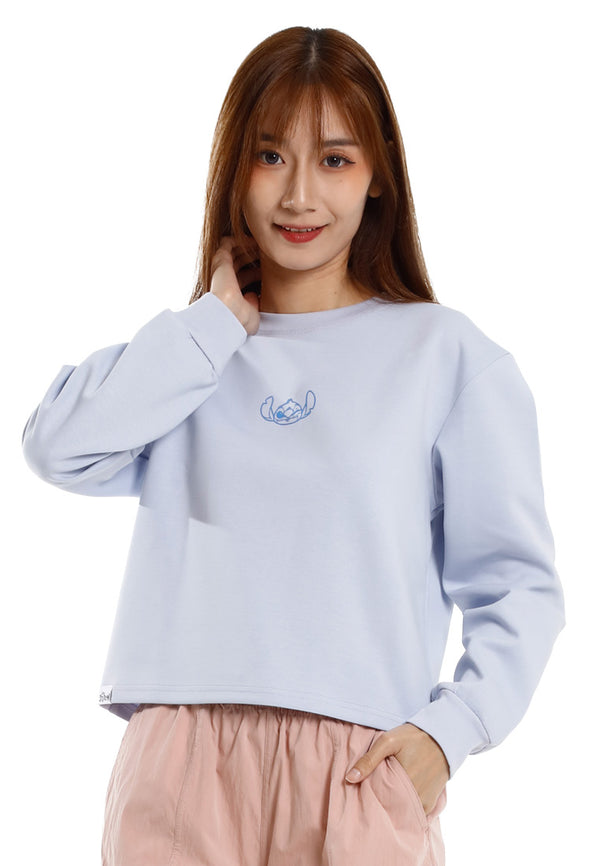 Forest Sweatshirt Perempuan | Forest x Disney Stitch Premium Weight Loose Fit Sweatshirt - FW820139