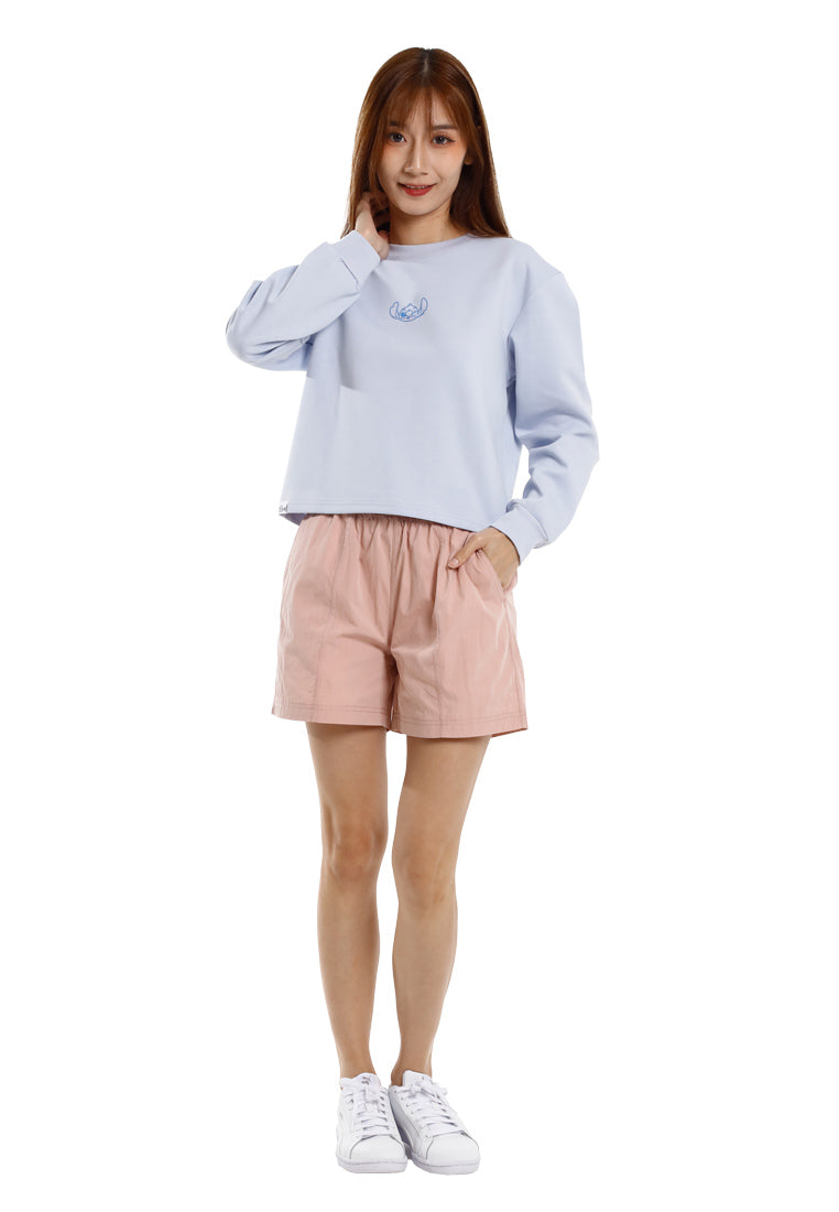 Forest Sweatshirt Perempuan | Forest x Disney Stitch Premium Weight Loose Fit Sweatshirt - FW820139