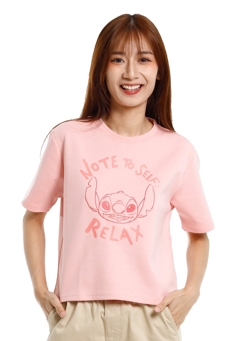 Forest Sweatshirt Perempuan | Forest x Disney Stitch Premium Weight Loose Fit Sweatshirt - FW820140