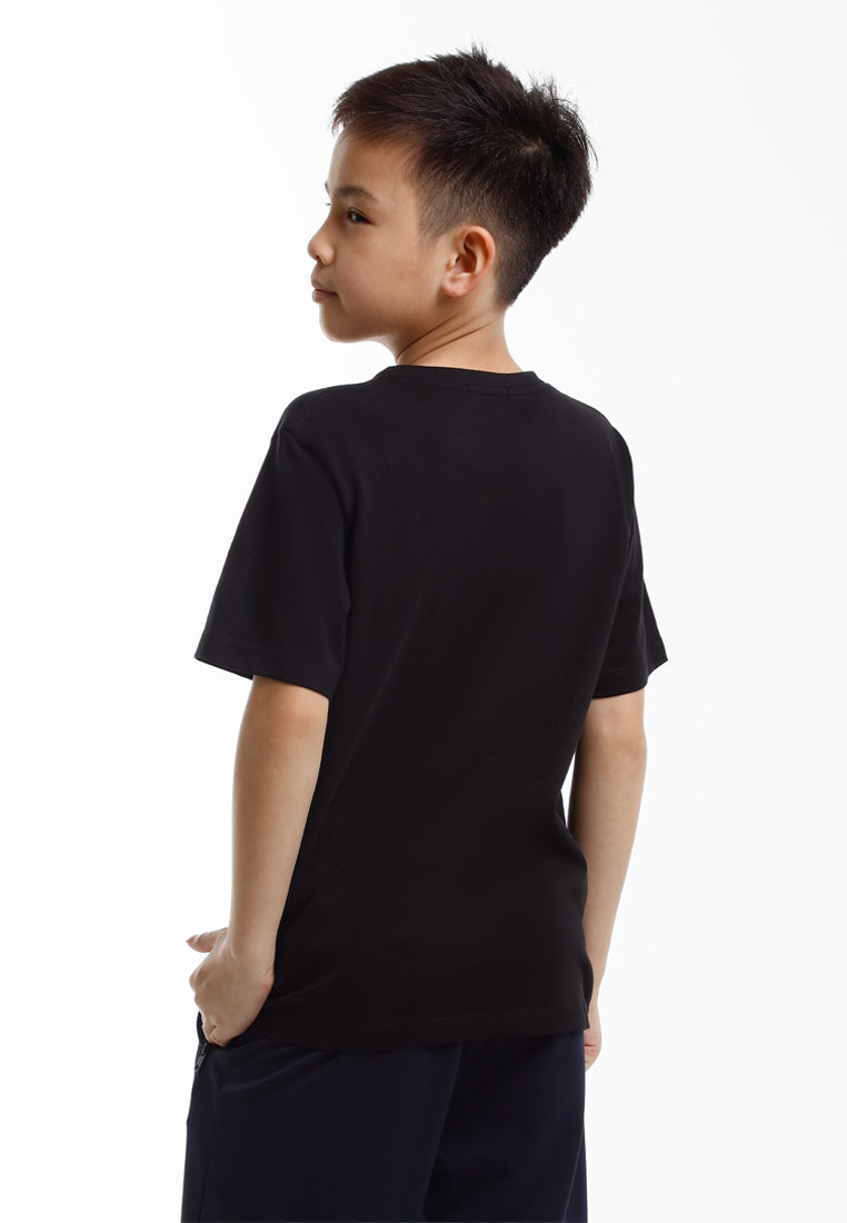 Forest Baju T Shirt Budak Lelaki | Forest Kids Regular Fit Graphic Crew Neck Short Sleeve T Shirt Kids - FK20333