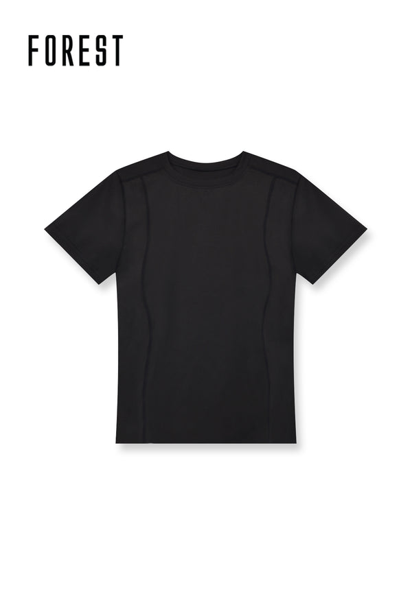 Forest Baju Sukan | (1Pc) Forest Ladies Polyster Spandex Sport Short Sleeve Top - FBL0001ST