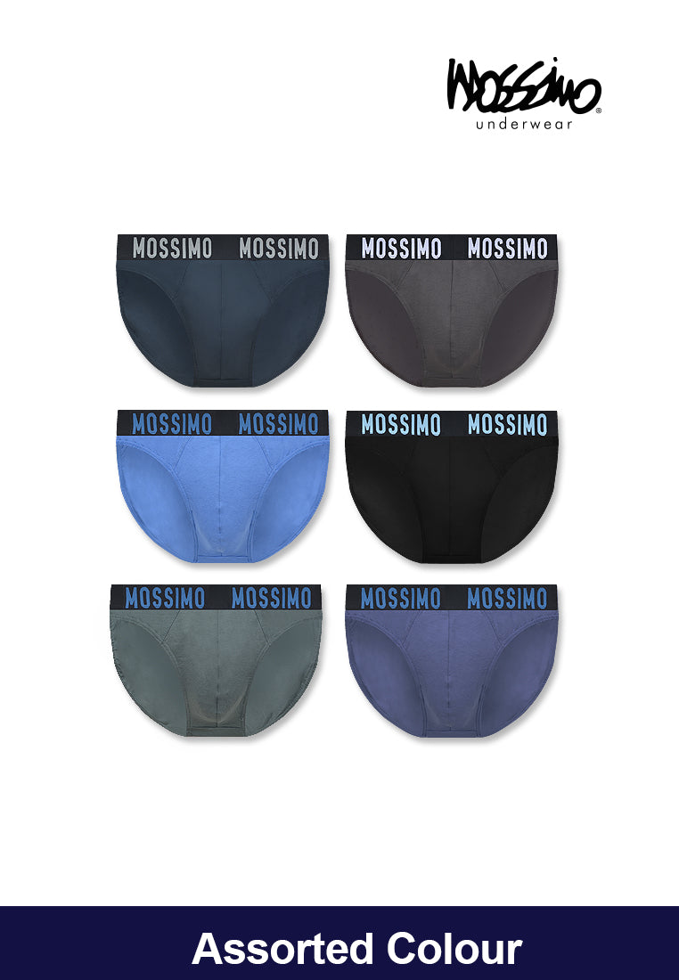 Forest Seluar Dalam Lelaki | (3 Pcs) Mossimo Mens Bamboo Spandex Mini Brief Underwear-MUD0072M