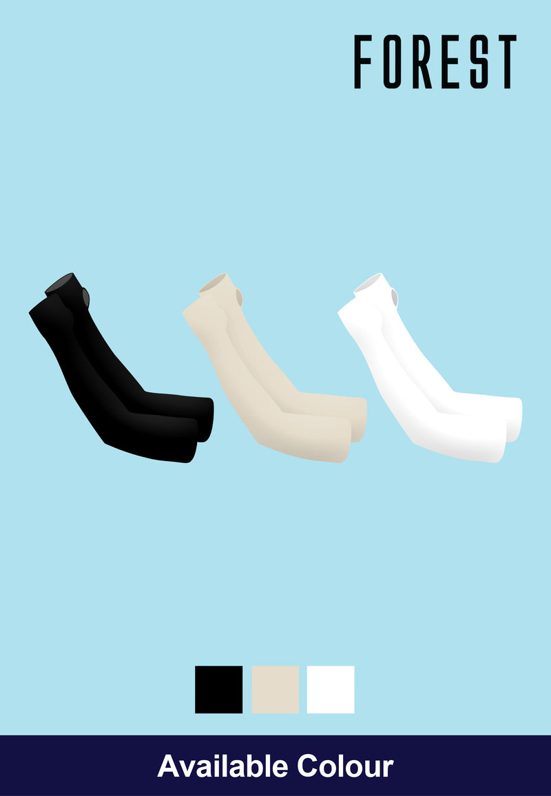 Forest Sarung Lengan | (1Pair) Forest UPF50+ UV Protection Arm Sleeve Selected Colours- FLA0001