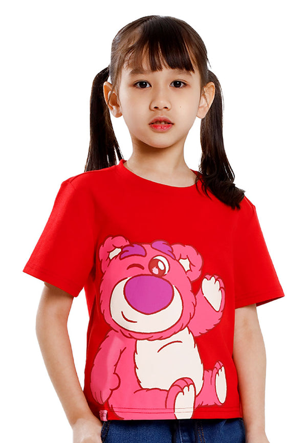 Forest Baju Perempuan/Budak | Forest x Disney Lotso Heavy Weight Short Sleeve Ladies/Girls Crop Top - FW820120/FWK820120