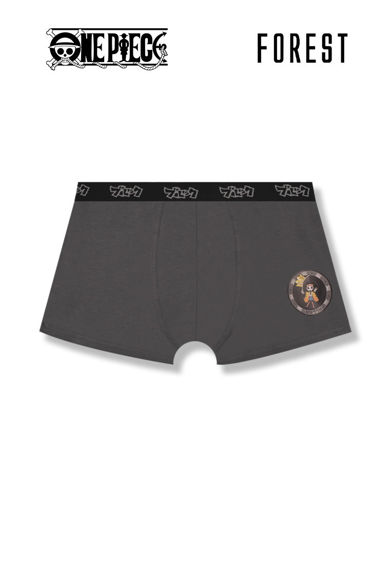 Forest Seluar Dalam Budak | (2 Pcs) Forest X One Piece Kids Cotton Spandex Shorty Brief Underwear-NUJ0038S