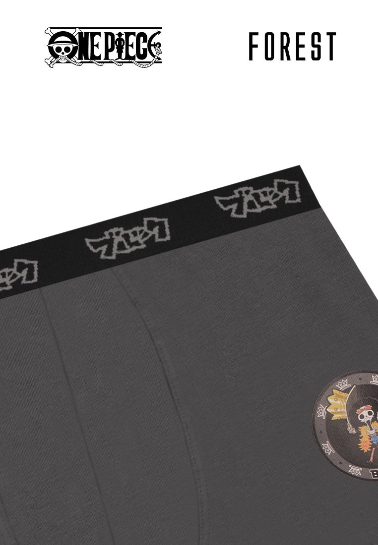 Forest Seluar Dalam Budak | (2 Pcs) Forest X One Piece Kids Cotton Spandex Shorty Brief Underwear-NUJ0038S