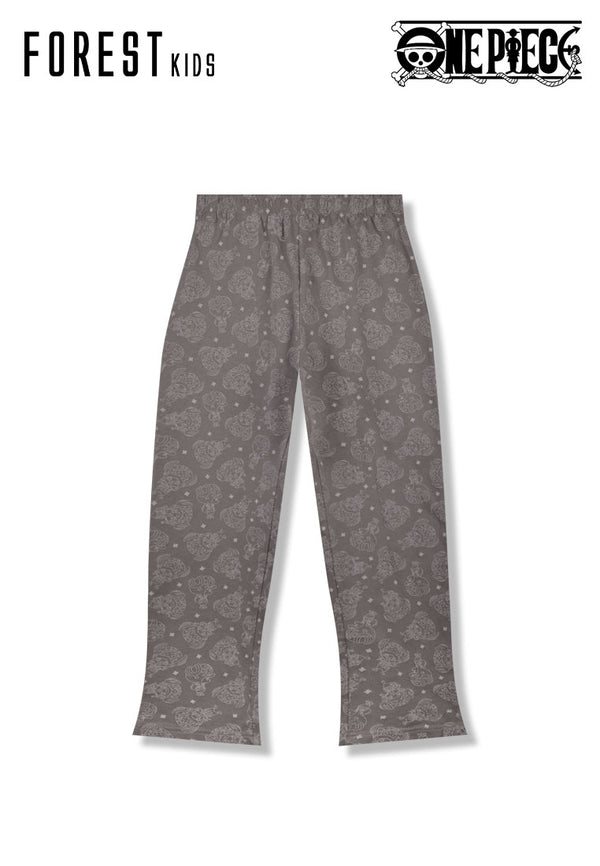 Forest Seluar Panjang Budak | (1 Pc) Forest X One Piece Kids 100% Cotton Long Pants Pyjamas-NPJ0036L